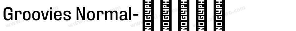 Groovies Normal字体转换
